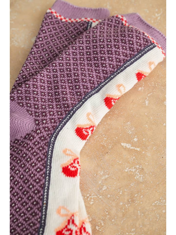 Lilla A5599 KIRSEBÆR OG MULTIMØNSTER S for engroshandel på Faire1