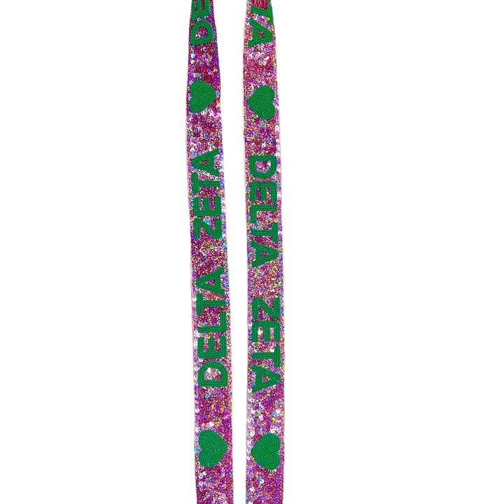 Curated Threads Greek - Venta al por mayor Accesorio para bolsos/monederos - Mujer - Correas de lentejuelas para monedero Sorority8