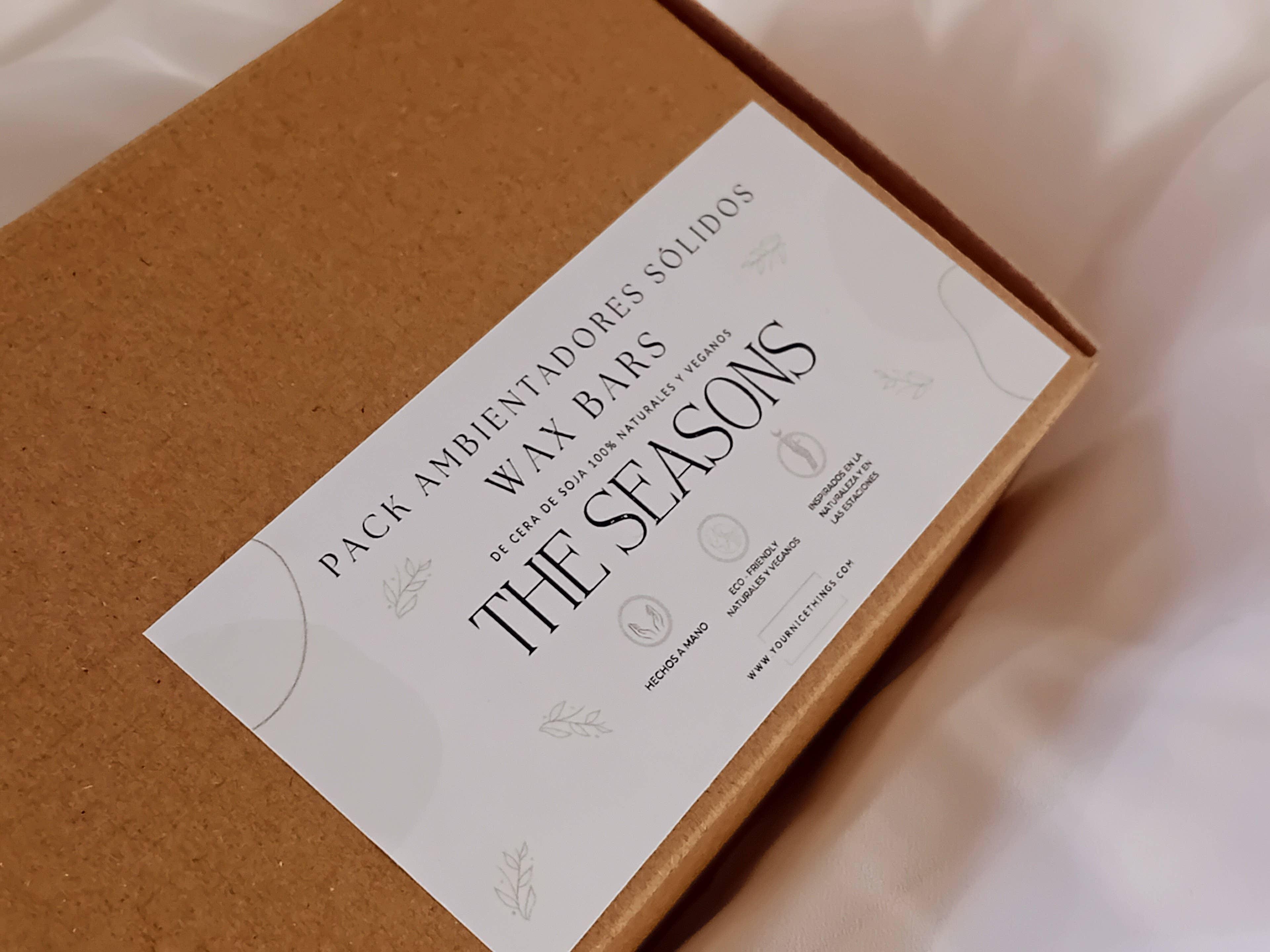 Your Nice Things - Candles - - Wholesale Smeltwax - Stevig luchtverfrisserpakket - Wax Bars - The Seasons -7