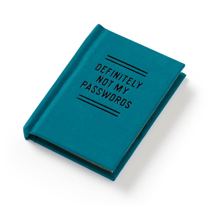 Chronicle Books - Wholesale Journal/Diary - Brass Monkey Definitely Not My Passwords - Password Diary