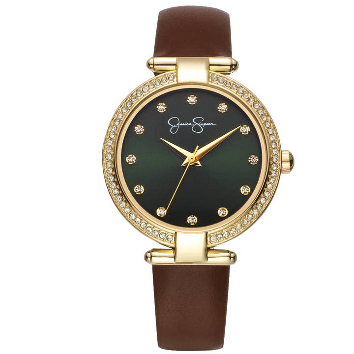 Jessica Simpson Women's PU Strap Watch #4 for wholesale by CIT Watches