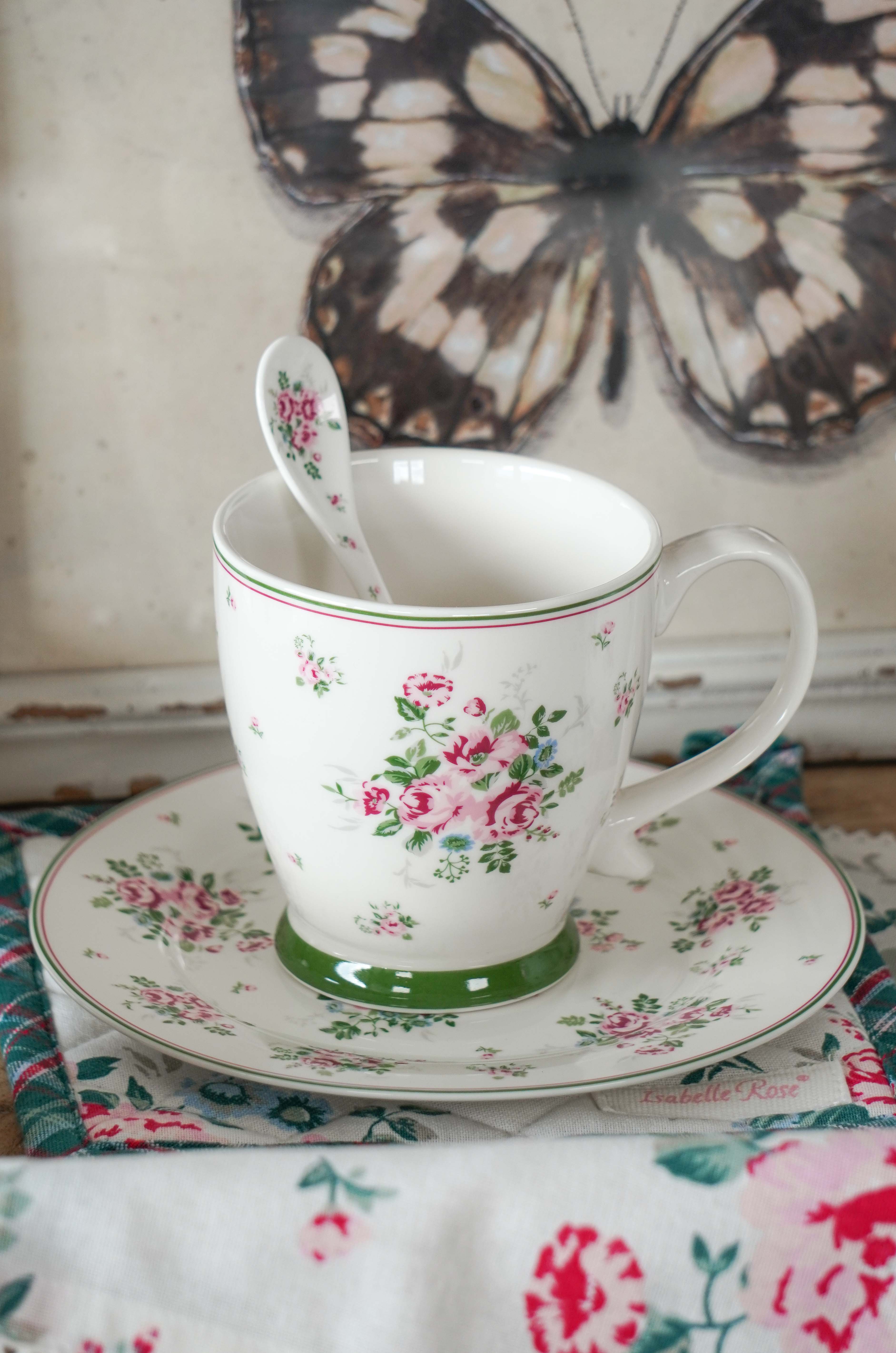 Isabelle Rose - Wholesale Coffee Mug - Porcelain mug Lisa 430 ml Isabelle Rose