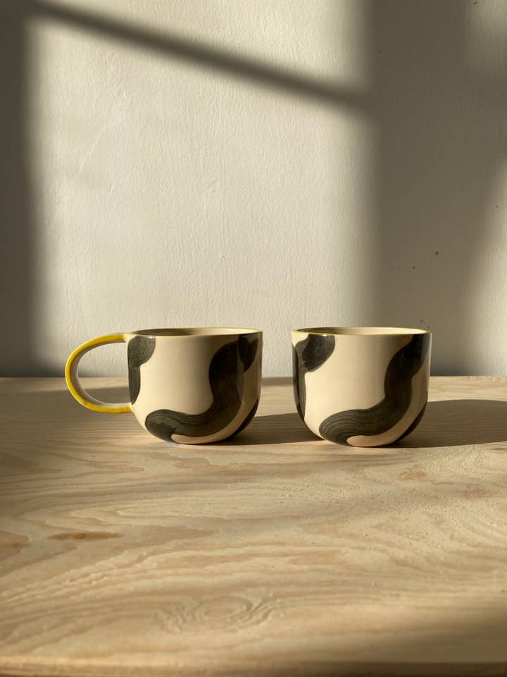 Wave Mug (Made to Order) for wholesale by Steph Liddle