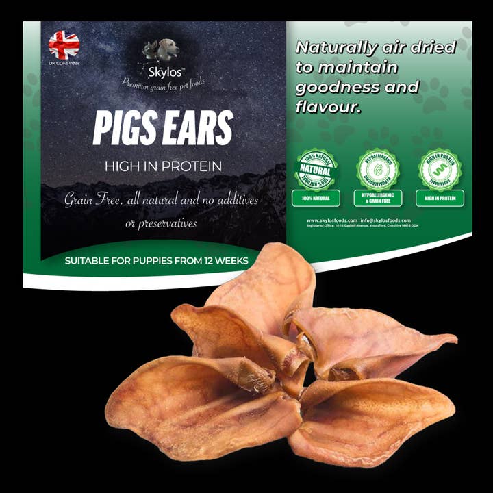 Pigs' Ears for wholesale by Skylos Foods