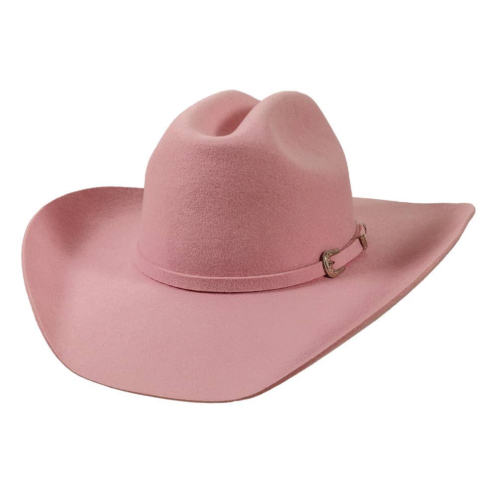 American Hat Makers - Wholesale Cowboyhoed - Uniseks - 100% wollen vilten western cowboyhoed - Style Cattleman31