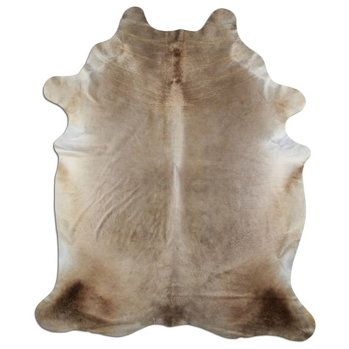 Koeienhuid tapijt - L240 x B200 cm - lichtbruin grijs voor wholesale door Livarto UG (haftungsbeschränkt)