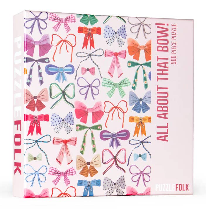 Puzzlefolk - Wholesale Puzzle - Adult - All About that Bow 500 Piece Puzzle
