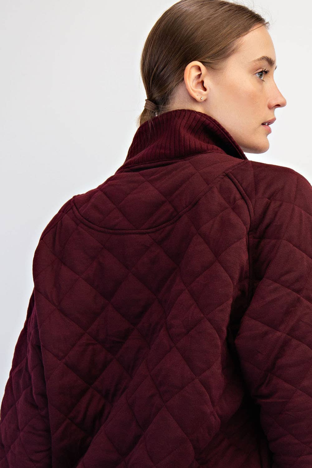 Rae Mode - Wholesale Lounge Top - Women's - QUILTED SNAP PULLOVER14