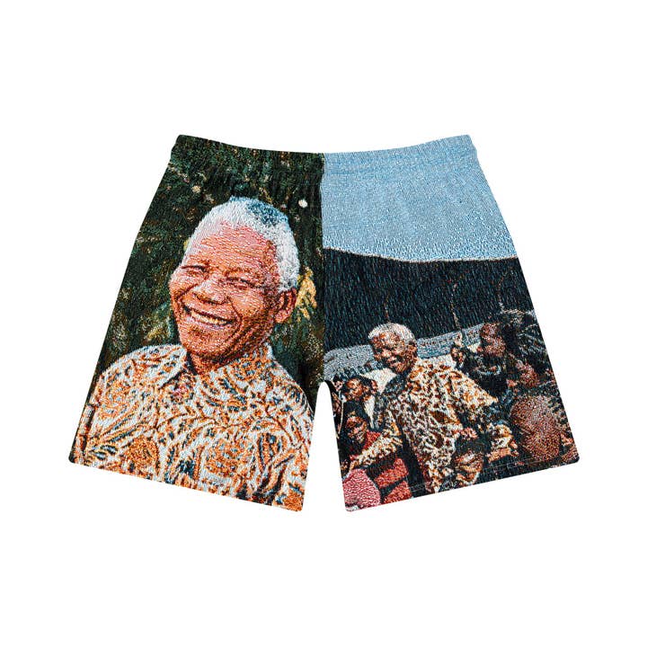 Royal Priesthood - Wholesale Shorts - Men's - Nelson Mandela Tapestry Shorts