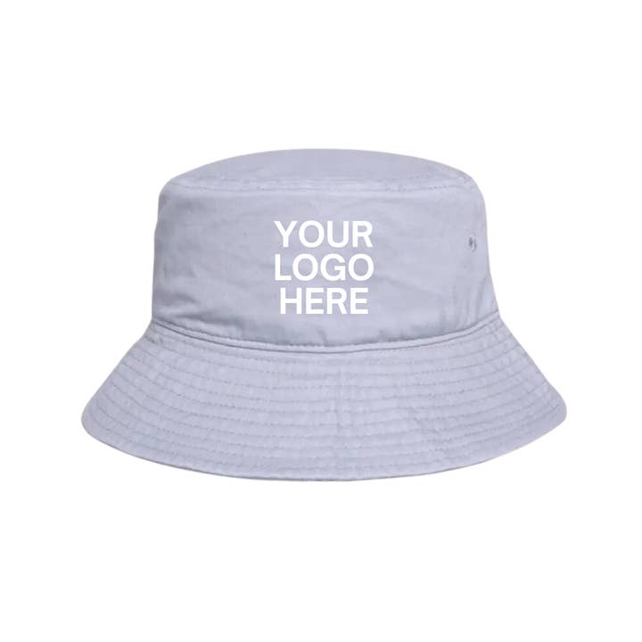 SD Merch Co. - Custom Embroidery – wholesale Bucket hat – Unisex – Pastel Bucket Hat - Customizable