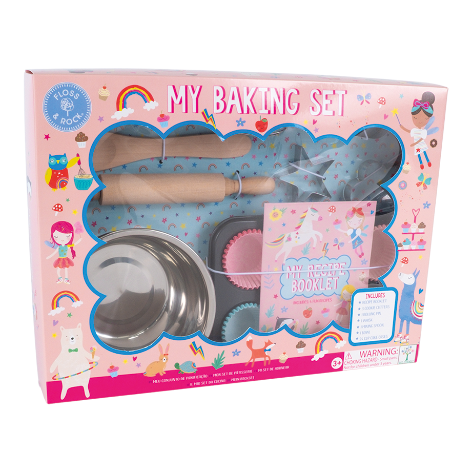 Floss and Rock - Wholesale Toy Set - Kids - Rainbow Fairy Baking Set0