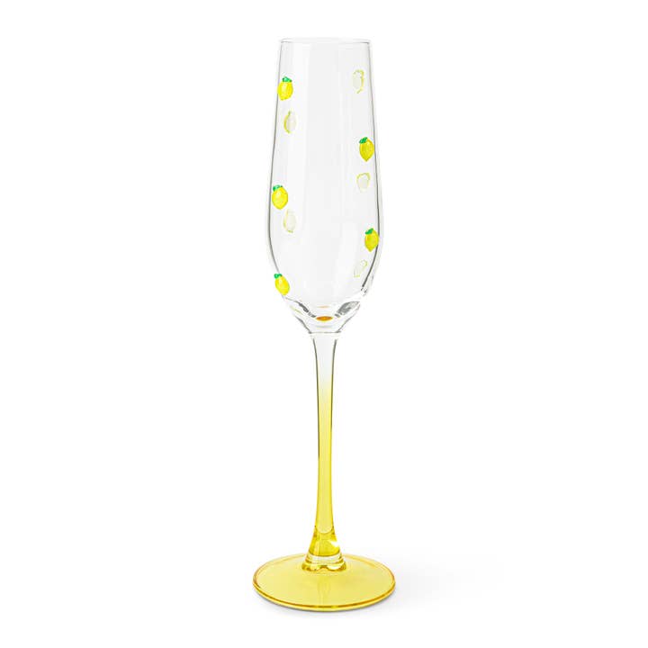 6oz Icon Flute - Lemon for wholesale by Core Home