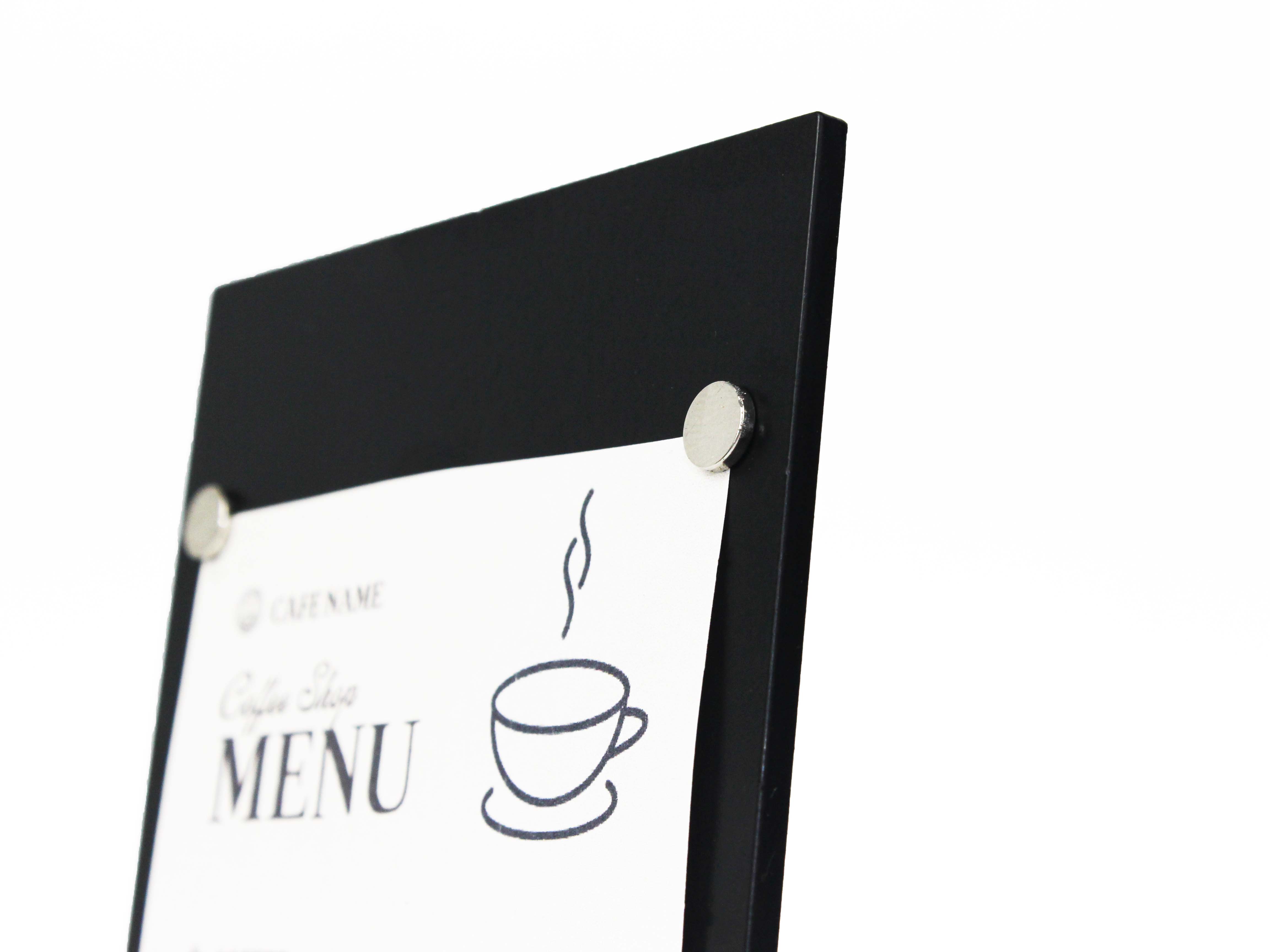 OtimSan - Wholesale Chalkboard - Tabletop Magnetic Menu Board - Set of 62