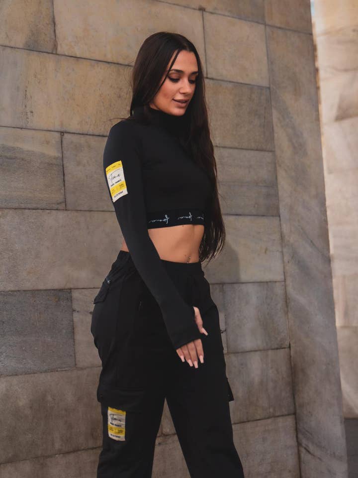 Paris — Cropped long sleeve top for wholesale by Firma