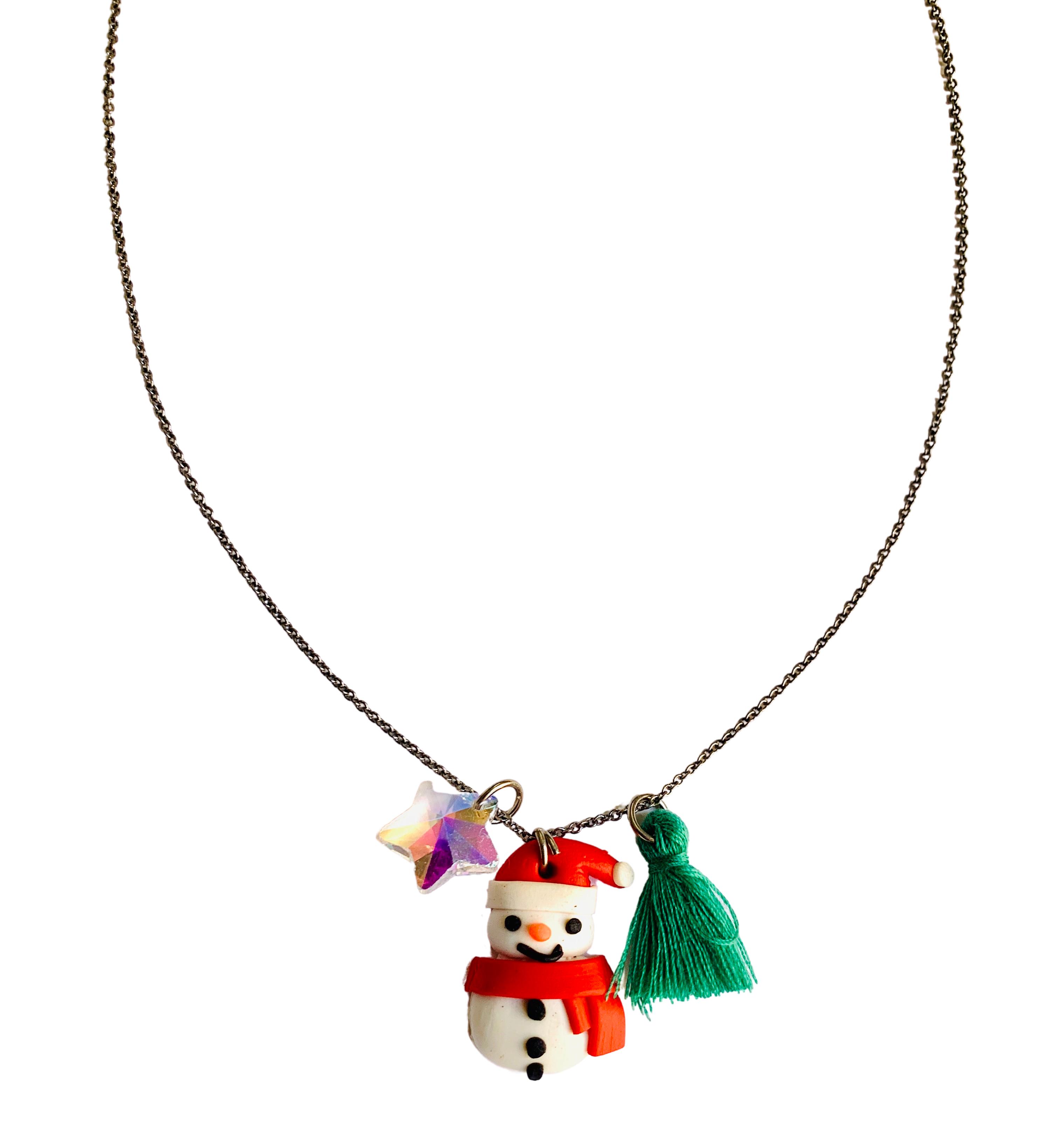 Sadie’s Moon - Wholesale Kids Necklace - Kids - Christmas Charm Necklace Stocking Stuffer Kids or Adults1
