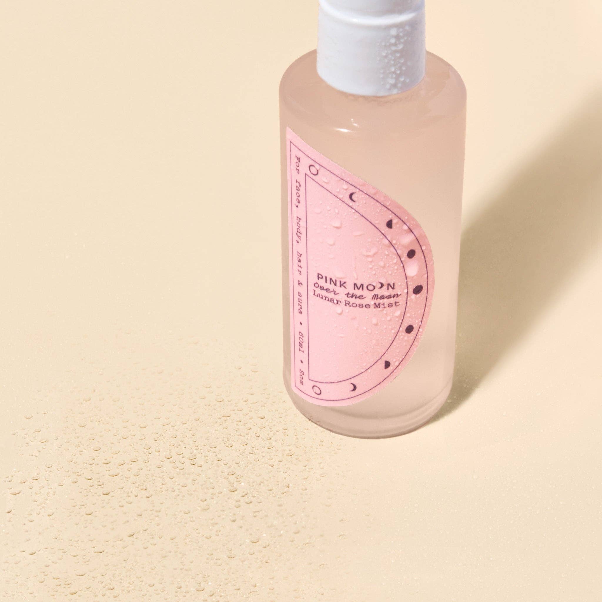Pink Moon - Wholesale Face & Body Mist/Water - Over the Moon Lunar Rose Mist - Rose Quartz Crystal Infusion4