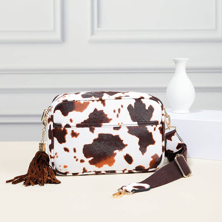 MiMi Wholesale - Wholesale Crossbody Bag - Women's - TG10204 Solid Color Tassel Camera Crossbody Bag15