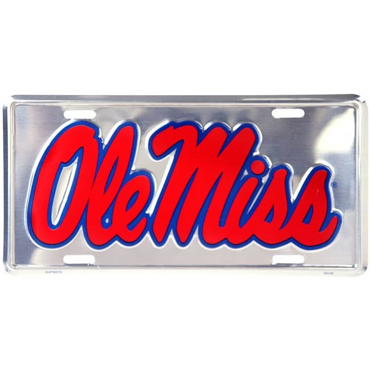 MS Univ Ole Miss - Nummerplader for engroshandel hos Signs 4 Fun