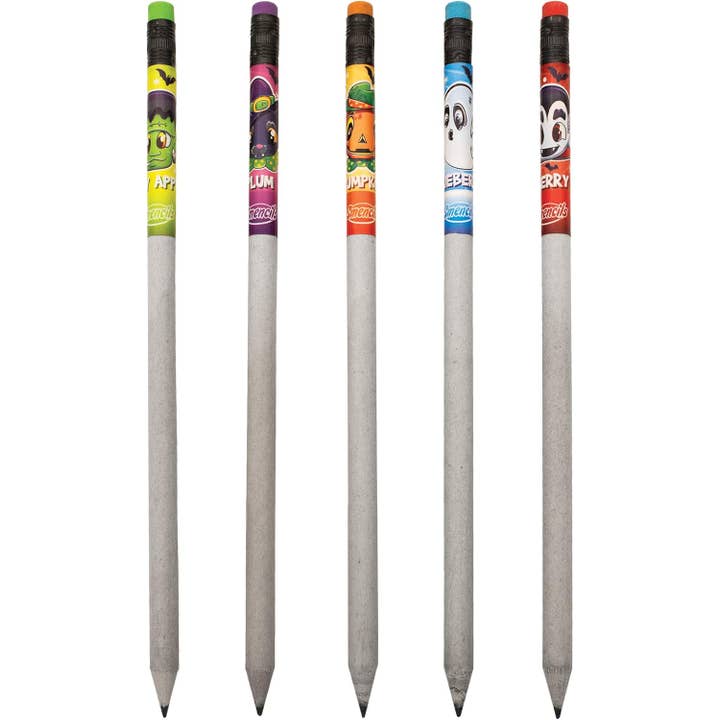 Scentco, Inc - Wholesale Retailer Display - Paper & Novelty - Halloween Smencils Cylinder - Scented #2 Pencils - 50 Count1