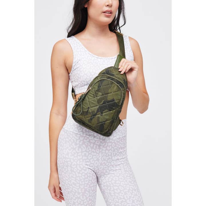 Urban Expressions - Wholesale Crossbody Bag - Women's - Ace - Quilted Nylon Sling Backpack25