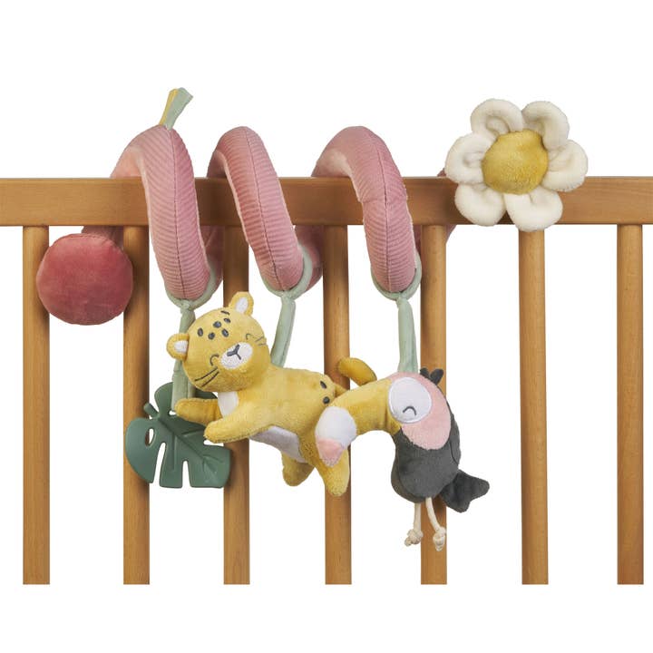 Saro / Kalencom - Vente Hochet mobile – bébé - Guépard en spirale multi-activités Jungle Party