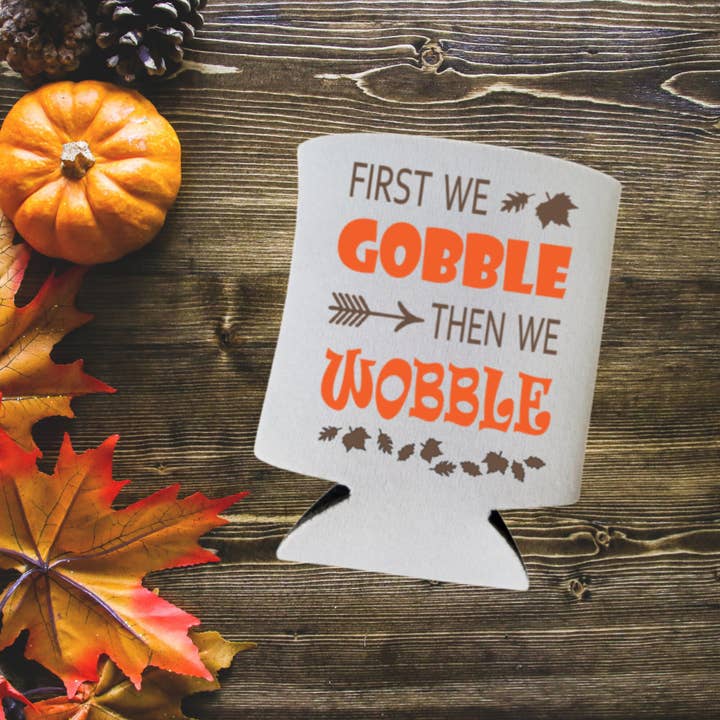 Capital City Commerce - Wholesale Drink Huggers & Koozies - Funny Fall, Thanksgiving Holiday Party, Can Coolers1