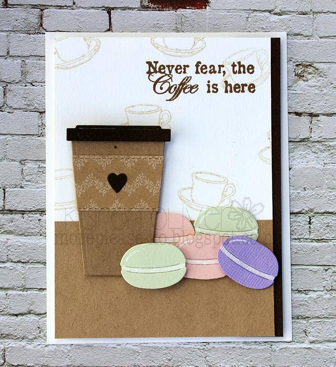 Ecstasy Crafts Distributing - Wholesale Craft Supplies - Frantic Stamper Precision Die - Macarons3