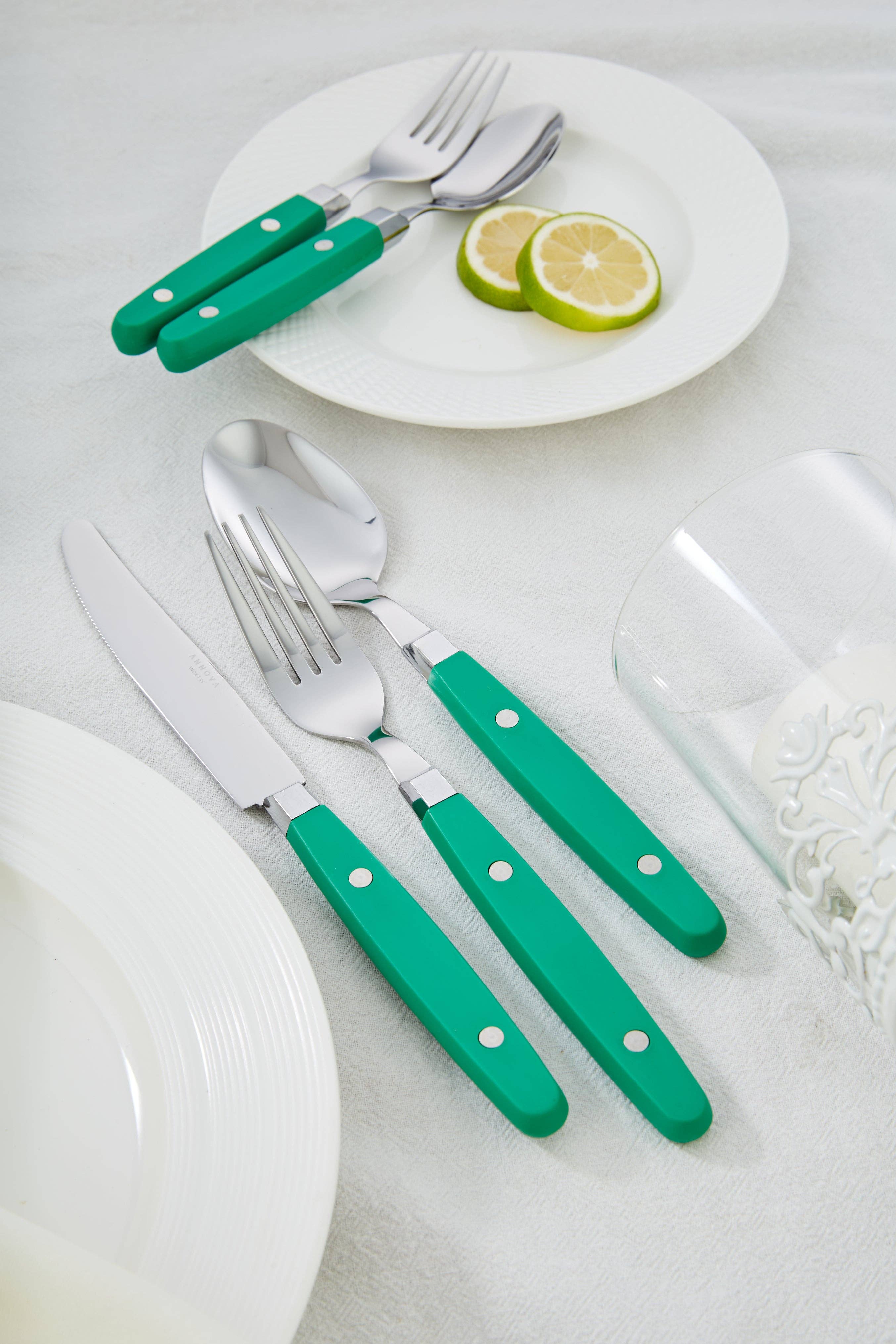 ANNOVA - Venta al por mayor Conjunto de cubiertos - Juego de Cubiertos Retro ANNOVA de 20 Piezas125