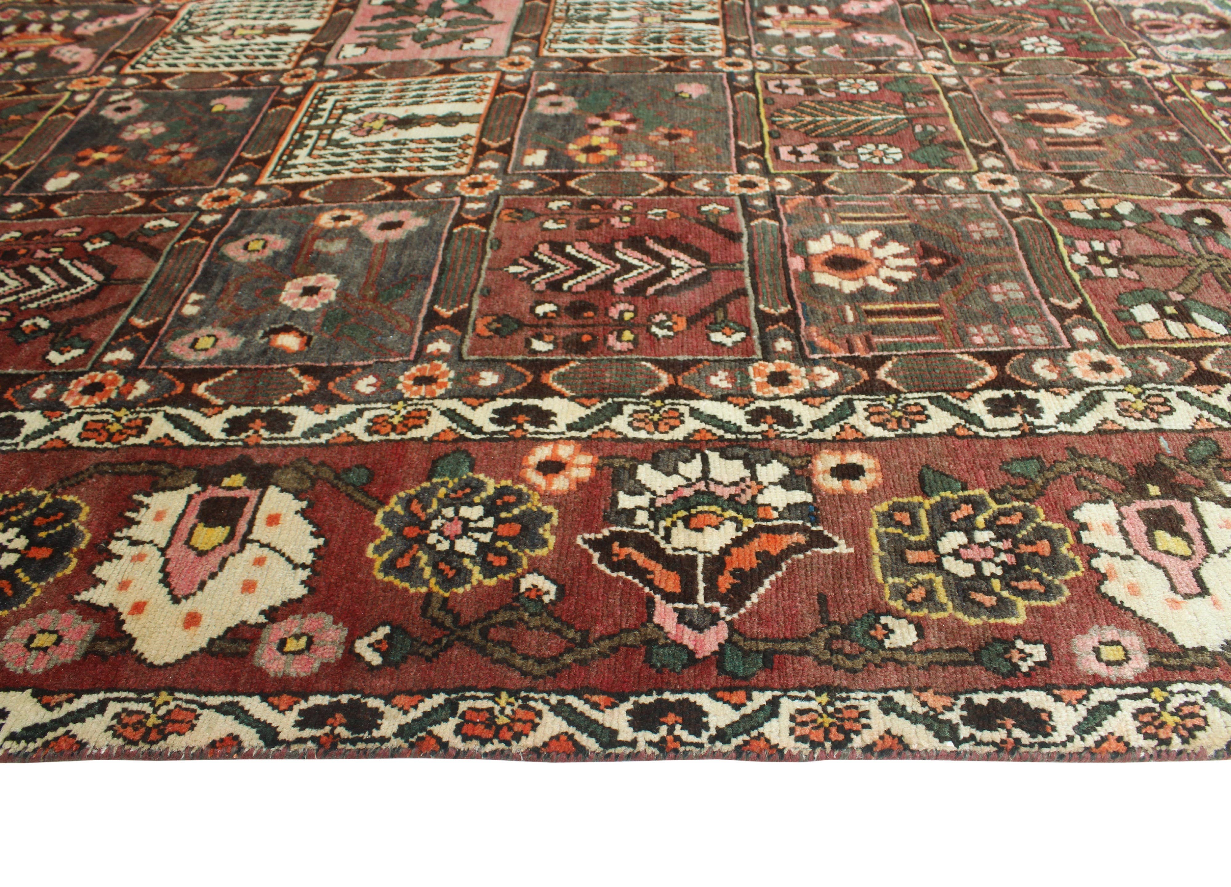 Noori Rug - Wholesale Area Rug - Vintage Reuben Rust/Ivory Rug, 6'11" x 9'6"6