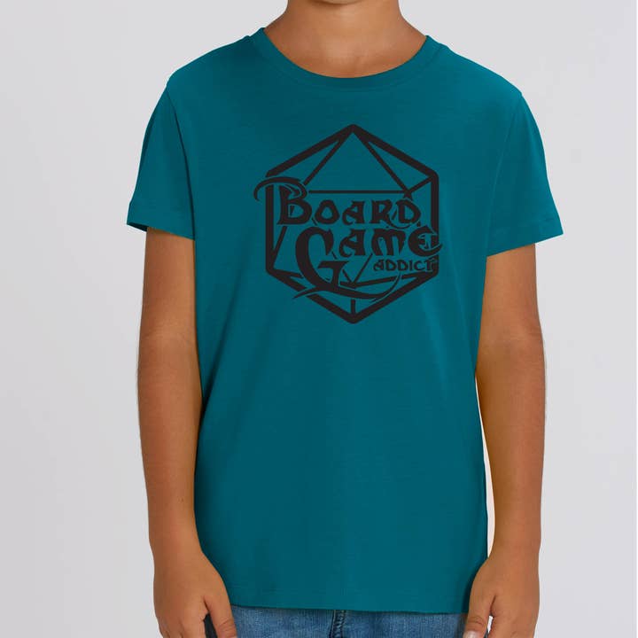 The Dark Meeple Kids T-Shirt for wholesale by Meeplings | Handmade in Berlin