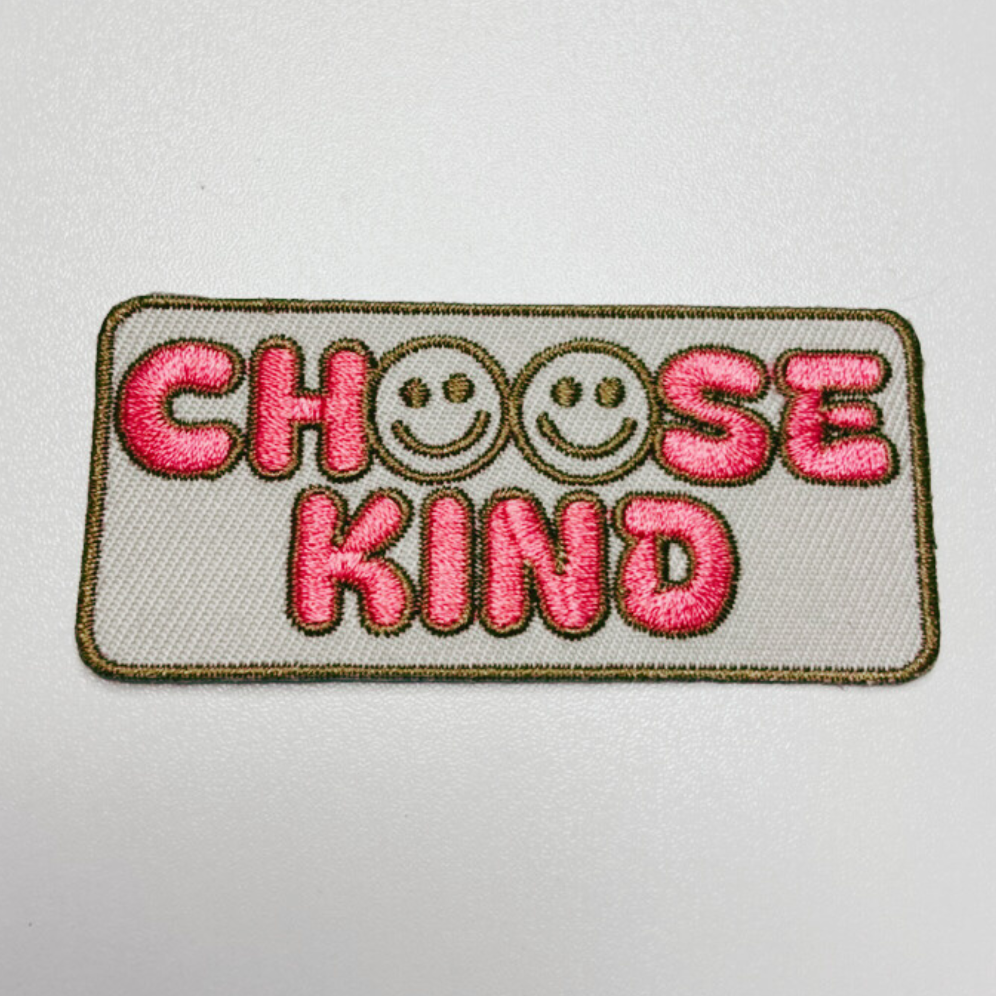 TEELUX - Wholesale Patch - 3" Choose Kind smiley face -  Embroidered Hat Patch3