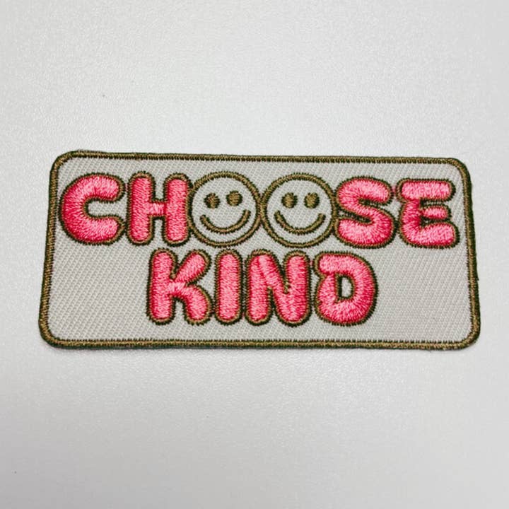 TEELUX – wholesale Patch – 3" Choose Kind smiley face - Embroidered Hat Patch3