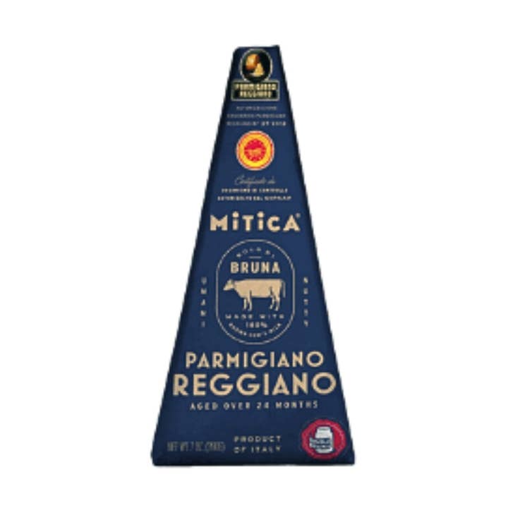 Parmigiano Reggiano DOP Mitica® Di Sola Bruna for wholesale by Nicola's Marketplace