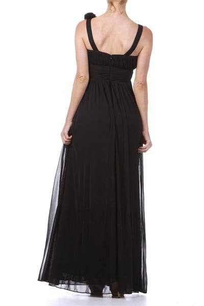 Dancing Queen Dress - Vente Robe de soirée – femme - Robe de soirée à une épaule avec couches transparentes1