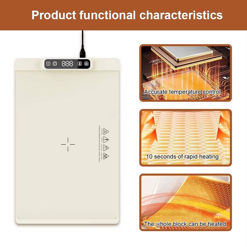 VIGOR - Wholesale Kitchen appliance - Electric Warming Tray with Adjustable Temperature Foldable10