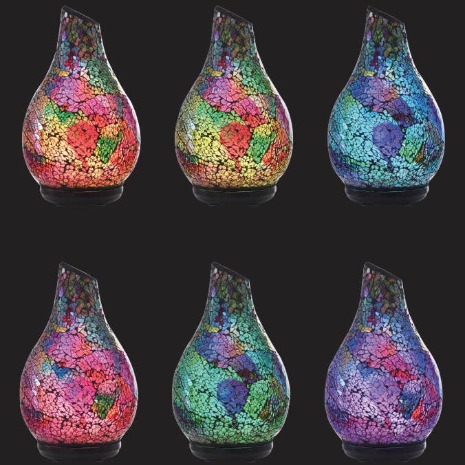 Rare Gear - Vendita all'ingrosso Diffusore elettronico - Umidificatore con diffusore di aromi Ayan GL04+luce che cambia colore
