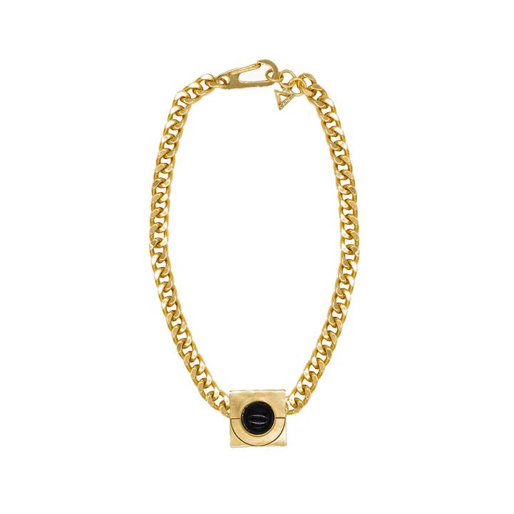 DIPHDA - Wholesale Pendant/Charm Necklace - Iconic Moon Necklace Gold | DIPHDA1
