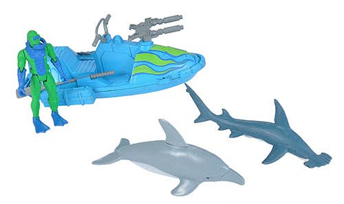 Wholesale Zing Klixx Creaturez - Ocean Series Shark - Fidget Toy