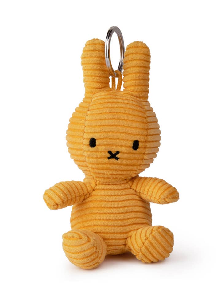 Bon Ton Toys x Miffy Keychain Corduroy for wholesale by VICI Brands: Premier Design Goods 🌍