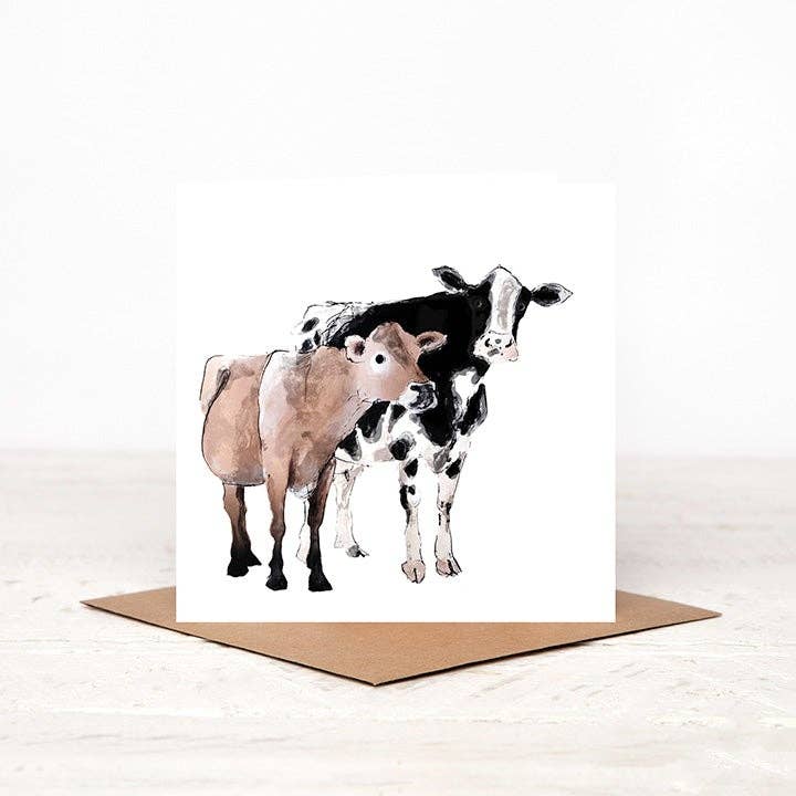 Catherine Rayner Trading Ltd – wholesale Everyday greeting card – Friendly Cows Card for all Occasions1