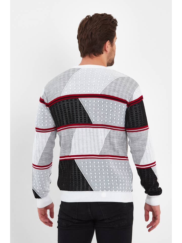 JU GROUP - Venta al por mayor Jersey de punto - Hombre - SUÉTER 52331-CLUB JU PARA HOMBRE
