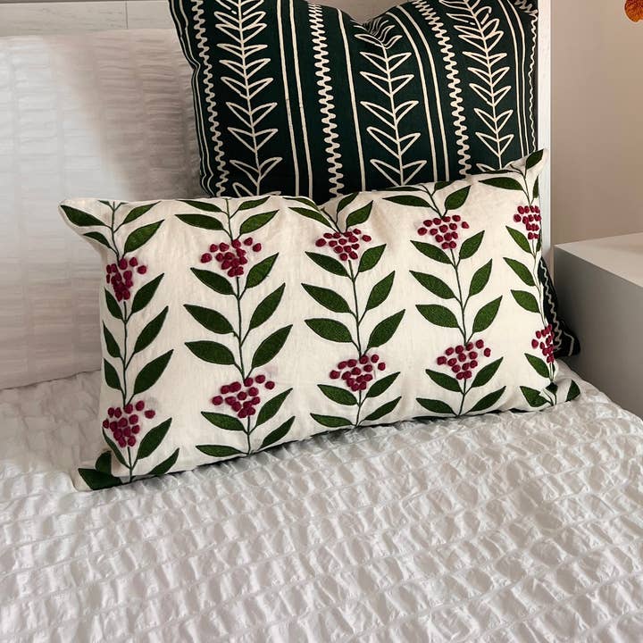 Funda de almohada lumbar French Rose para venta al por mayor de Banyan & Birch