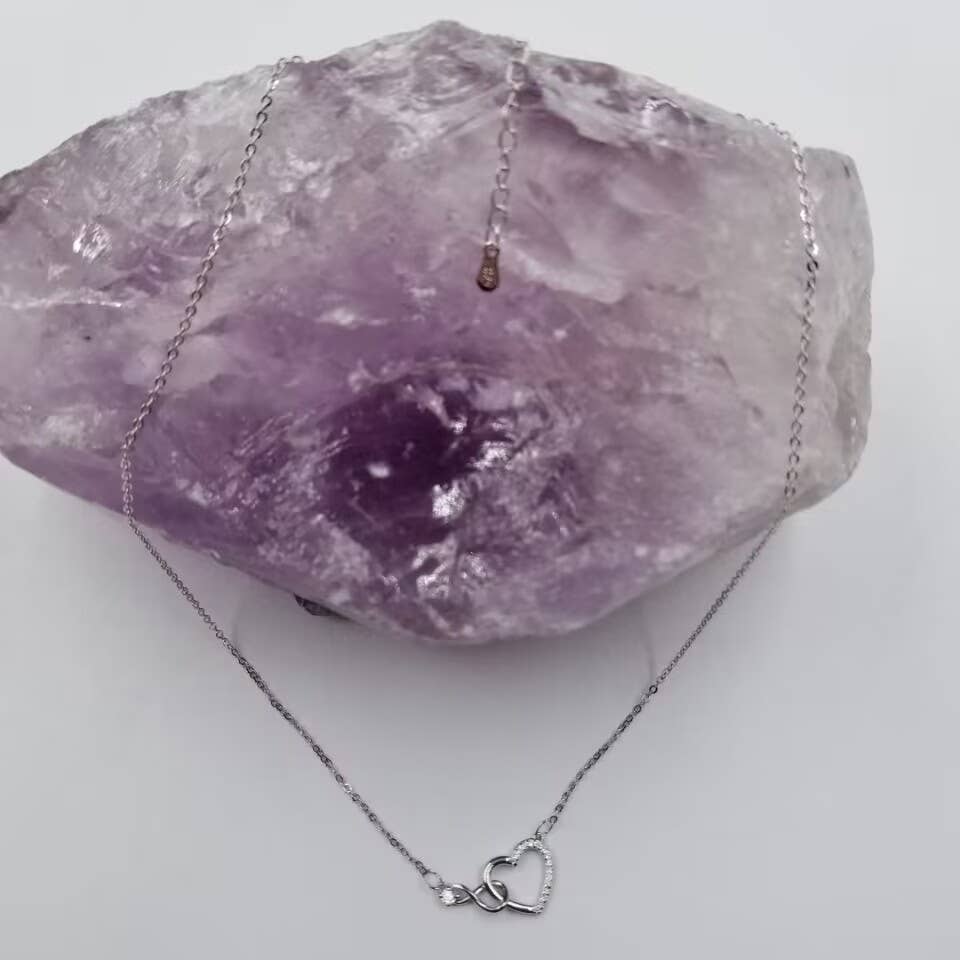 magnolia jewelry - Vendita all'ingrosso Collana con ciondolo/pendaglio - Collana Infinite Love Heart1