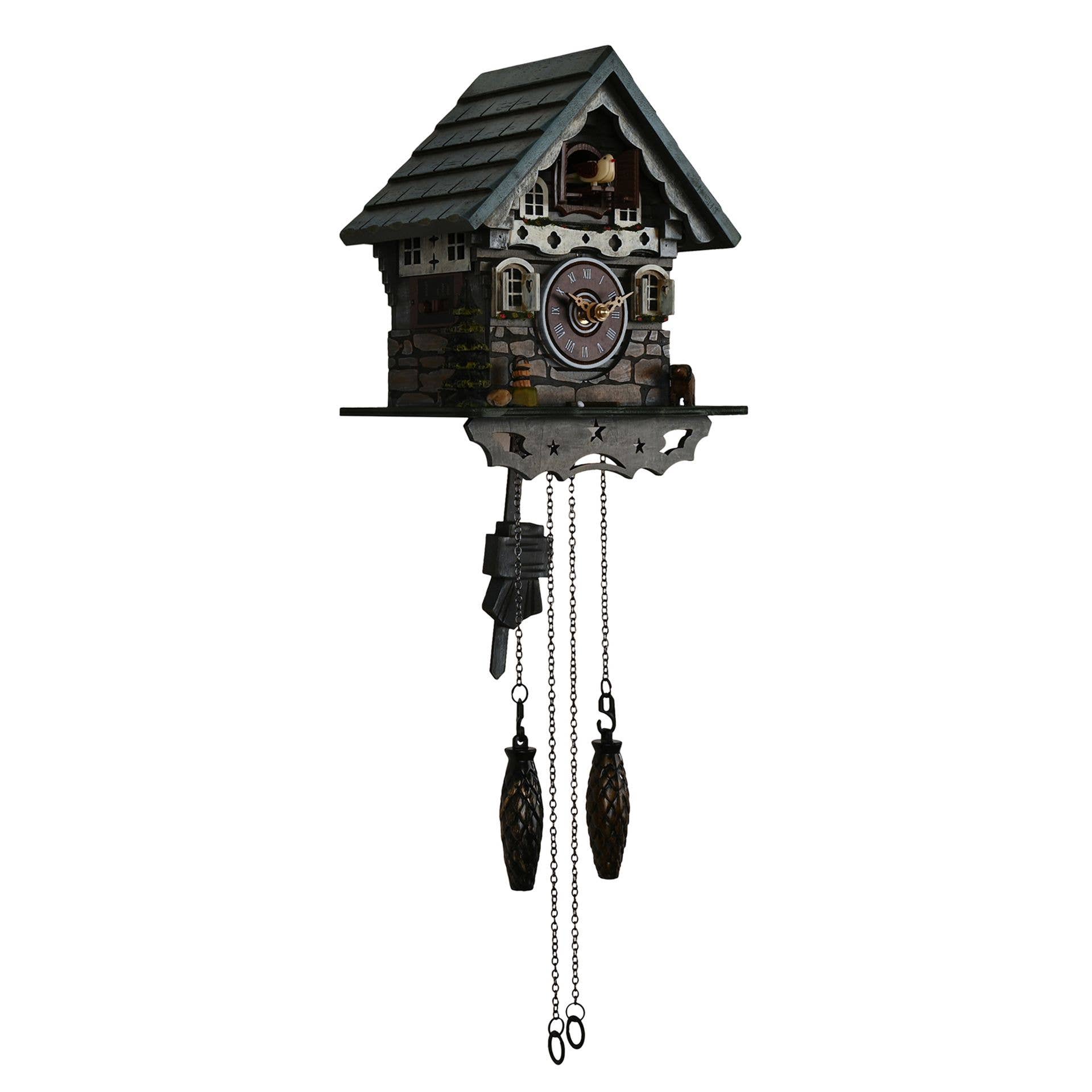 WIDDOP and Co. - Wholesale Wall Clock - Qtz Cuckoo Clock - Chalet Style1