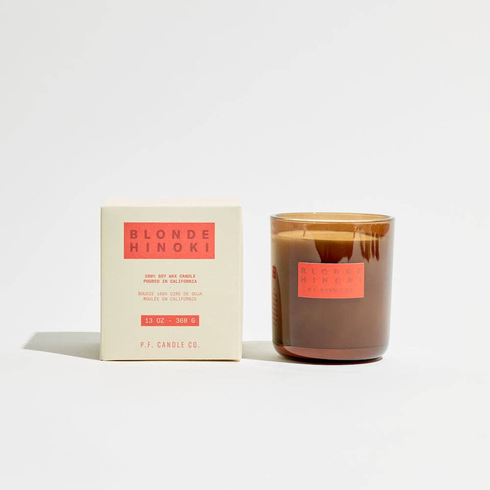 P.F. Candle Co. - Wholesale Jar/Filled Candle - Blonde Hinoki– HI-FI Candle3