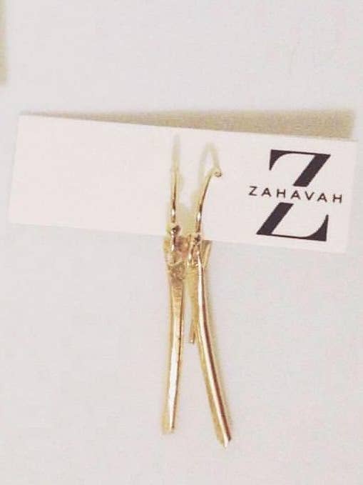BARRA MARTELADA 1” por atacado de Zahavah Jewelry