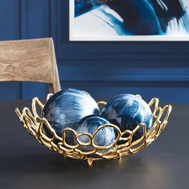 Napa Home & Garden - Wholesale Decorative Tabletop Object - Azul Orb Small