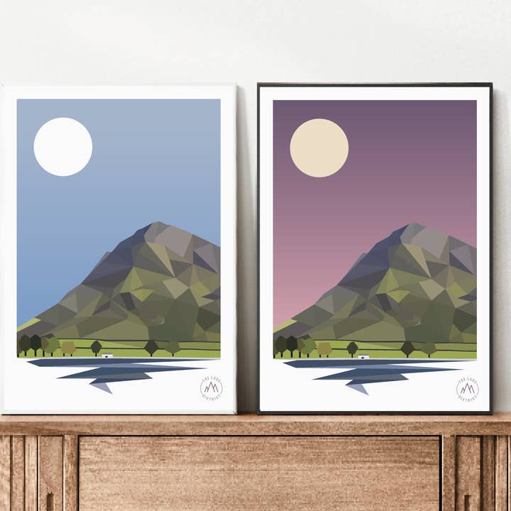 Fleetwith Pike Mountain Print for wholesale by Blank Wall Alt