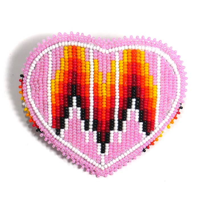 KANGURAH – Engroshandel Hårspænde – Kvinder – Lyserød perlebarrette hårklip med perler, Tribal Barrette0