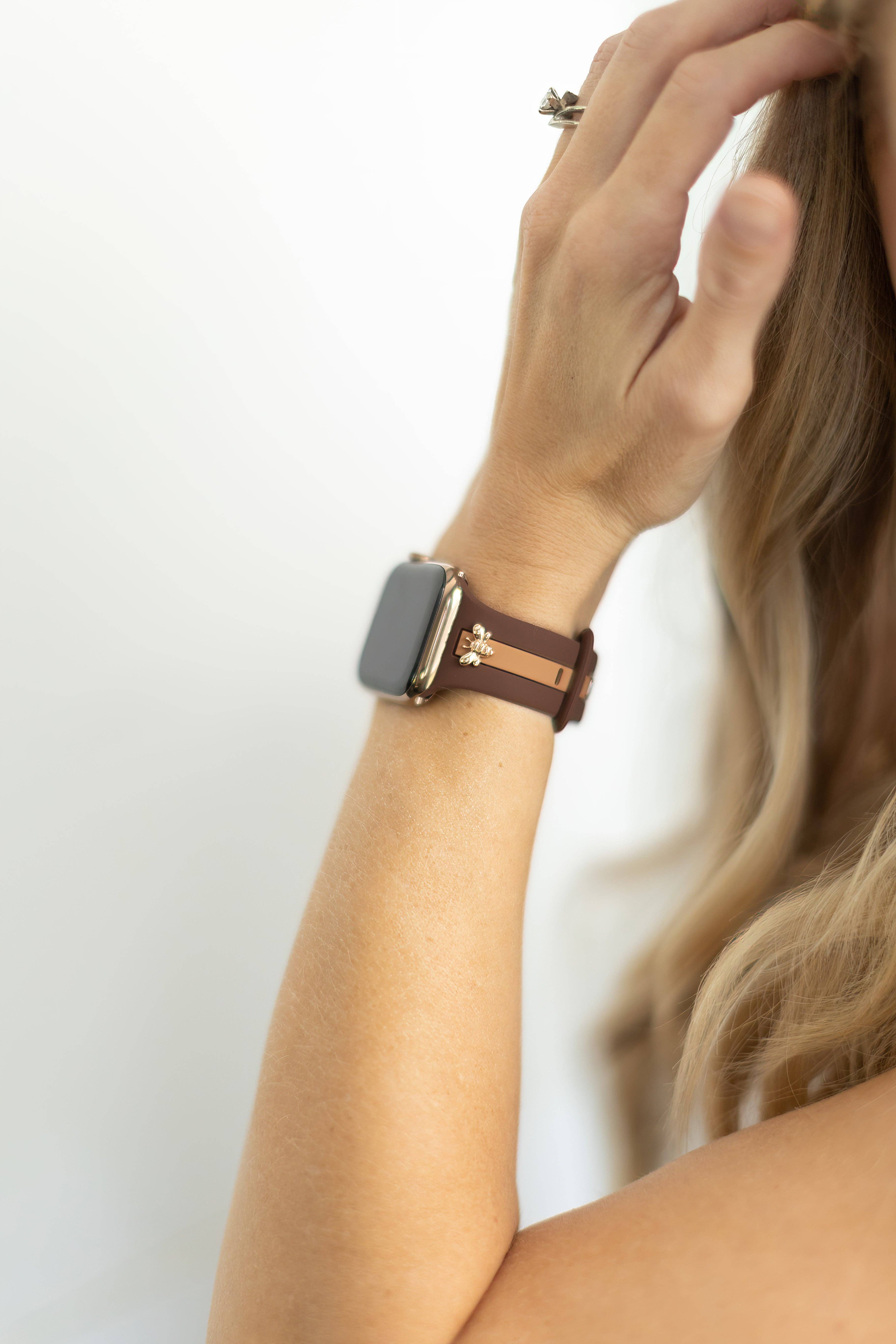 StrawberryAvocados - Wholesale Watch Band/Strap - Women's - Honey Bee Me Cocoa & Caramel Apple Band6